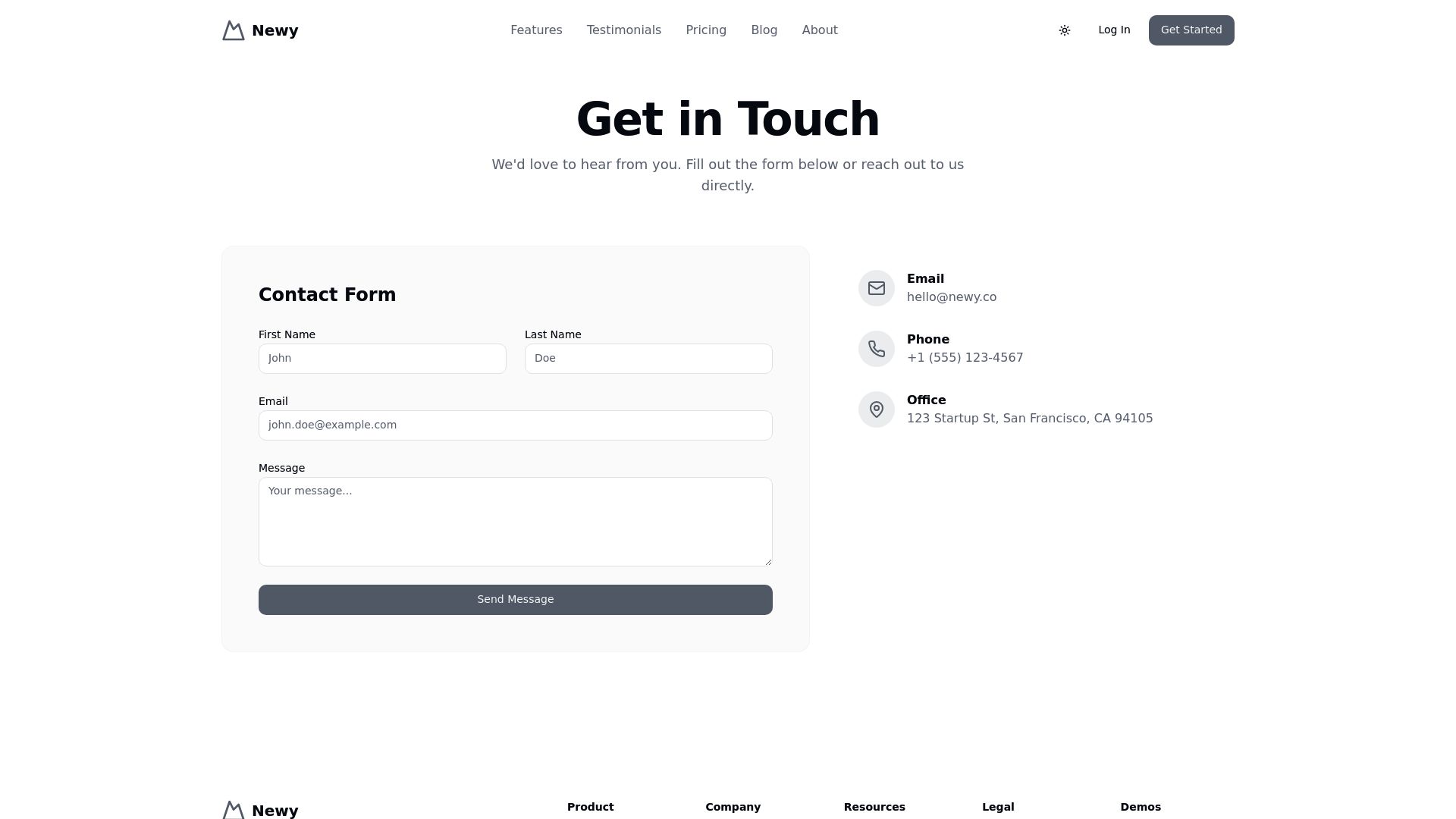 Contact